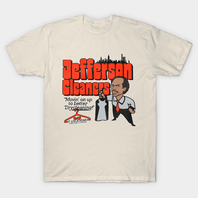 Jefferson Cleaners The Jeffersons TShirt TeePublic